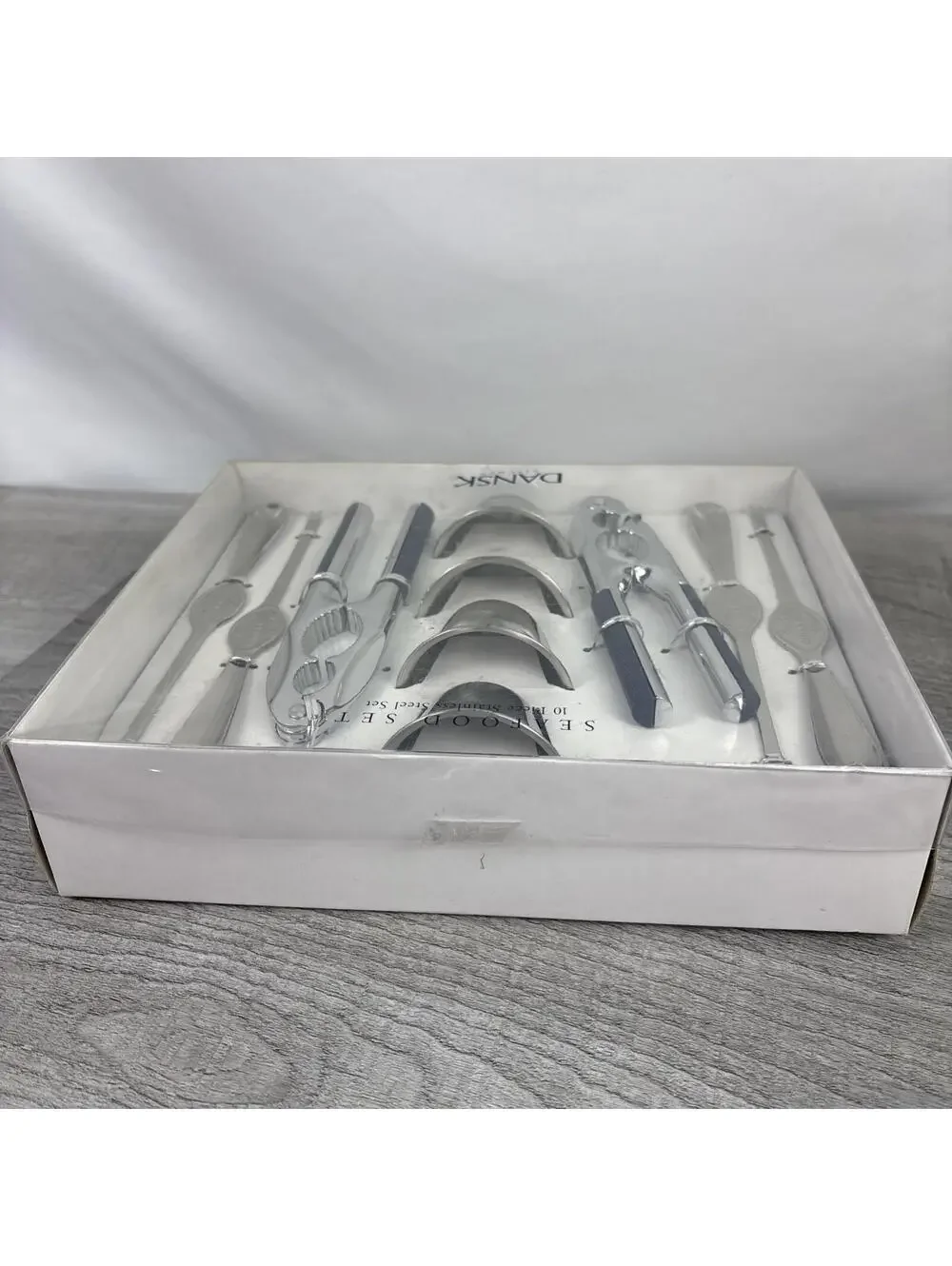 Dansk Seafood Set 10 Piece Stainless Steel Scandinavian Danish Design